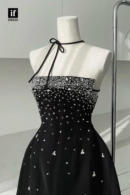 F1581 - Adorable A-Line Beads Sleeveless Cocktail Homecoming Party Dress