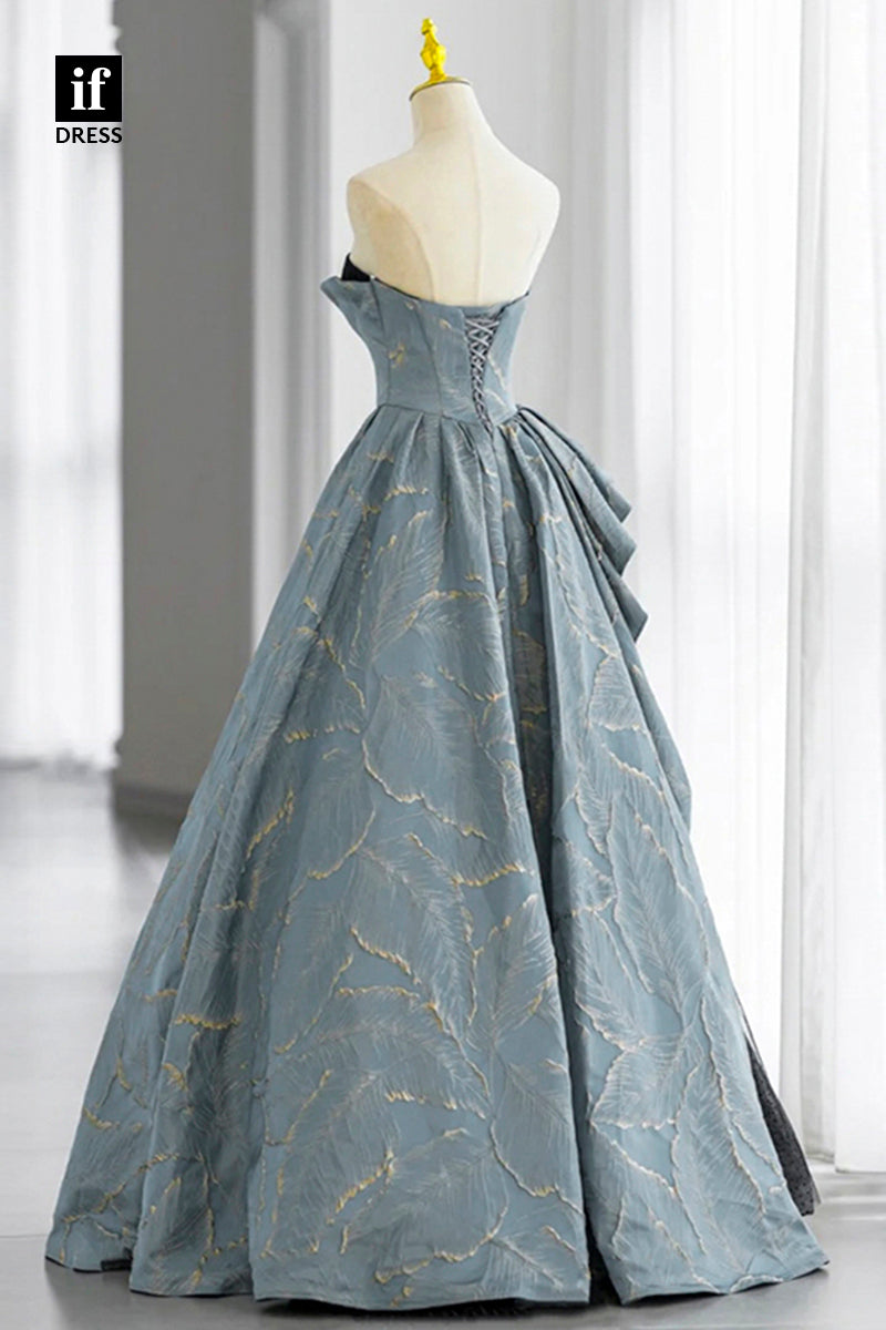 30807 - Sweetheart Chic Lace Prom Ball Gown Long Formal Evening Dress|IFDRESS