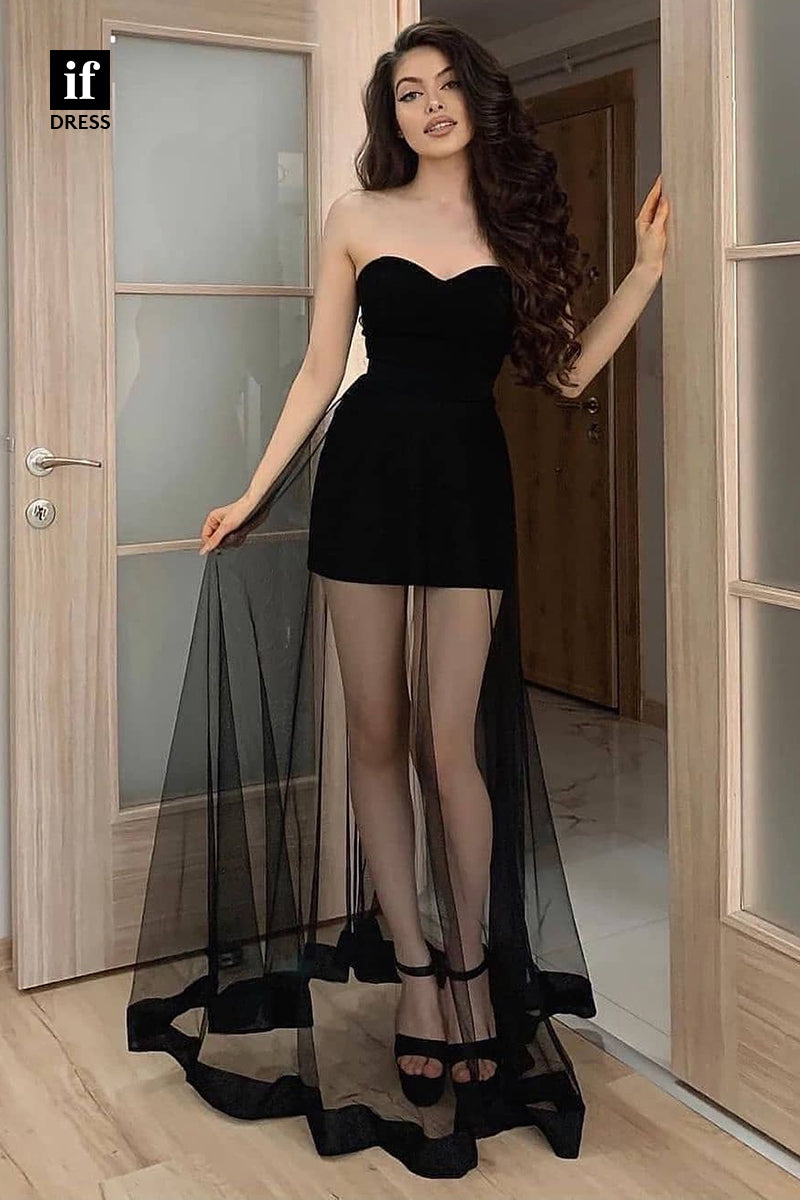 31824 - A-line Sweetheart Long Dress Prom Gown